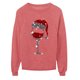 thumbnail image 3 of Pntutb Blusa informal de manga larga con cuello redondo y estampado navideño para mujer Pntutb Pntutb-6747, 3 of 6