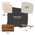thumbnail image 3 of Glidden Cabinet Door and Trim Semi Gloss Paint, Black Magic, 1 Quart, 3 of 13