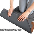 thumbnail image 3 of Dalmatian Corgi Bulldog Hot Yoga Mat Towel Non Slip for Hot Yoga - Quick-Drying Yoga Mat Cover with 4 Corner Pockets with Travel Bag - Hot Yoga Towel Non Slip 74"x26", 3 of 6