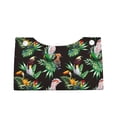thumbnail image 3 of Leather Tissue Box Cover - Cartoon Cute Parrot Toucan Bird Long PVC Tissue Box Holder for Dining Tables, Bedside Tables, Desks, Modern Tissue Holder Cover for Living Room, Office, Bedroom Decor, 3 of 8