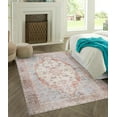 thumbnail image 2 of GLN Rugs Trapezus - Indoor, Machine Washable Area Rug 4'x6' Sky/Terra Home Carpet, 2 of 7