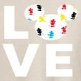 thumbnail image 3 of Disney - Mickey Love Fill - Women's Oversized T-Shirt, 3 of 5
