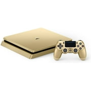 Pre-Owned Sony PlayStation 4 Slim - 1TB SSD - With Controller - Gold (Good)