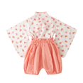 thumbnail image 5 of NIEWTR Toddler little Girl Bell Bottoms Tunic Floral Outfits Ruffle Long Sleeve Fall Winter Clothes Set (9-12 Months,Pink), 5 of 9