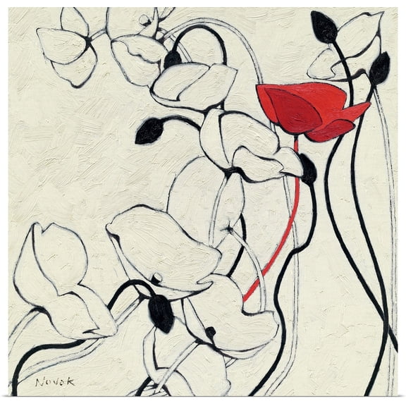 Great BIG Canvas | Rolled Shirley Novak Poster Print entitled Filament de Vie II