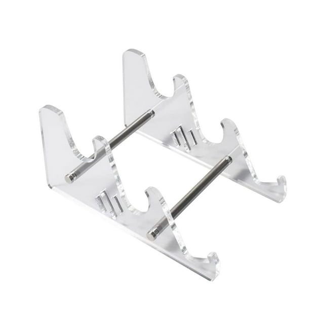 Soporte de exhibición acrílico transparente para teclado mecánico, ideal para tabletas. 3 niveles