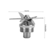 thumbnail image 3 of Aspas Cuchilla Acero Inox Licuadora Xtellar plateado, 3 of 4