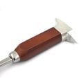 thumbnail image 4 of Picahielo de acero inoxidable, picahielos para romper hielo, cincel de hielo con mango de madera, picahielos para cocina, bares, camarero, las mejores herramientas para tallar hielo (22,5 cm) ShuxiuWang 1327537080817, 4 of 5