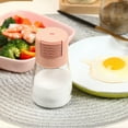 thumbnail image 3 of Push-Type Seasoning Dispenser 180ml Salt Pepper Shaker Quantitative Control Kitchen Condiment Jar With Glass Bottle​​, 3 of 4