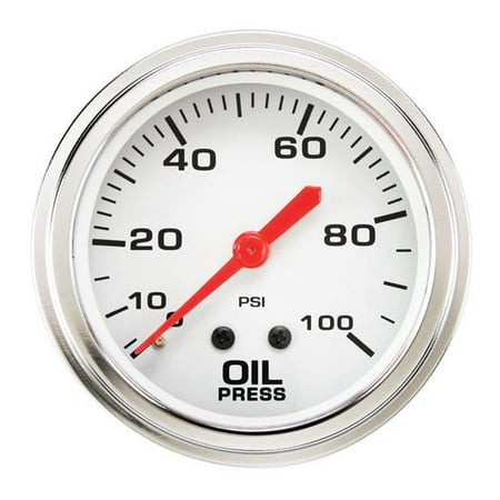 Mechanical Oil Pressure Gauge - Mechanical Oil Pressure Gauge, 2-5/8 Inch
