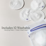Lansinoh Washable Nursing Pads, 10 Count