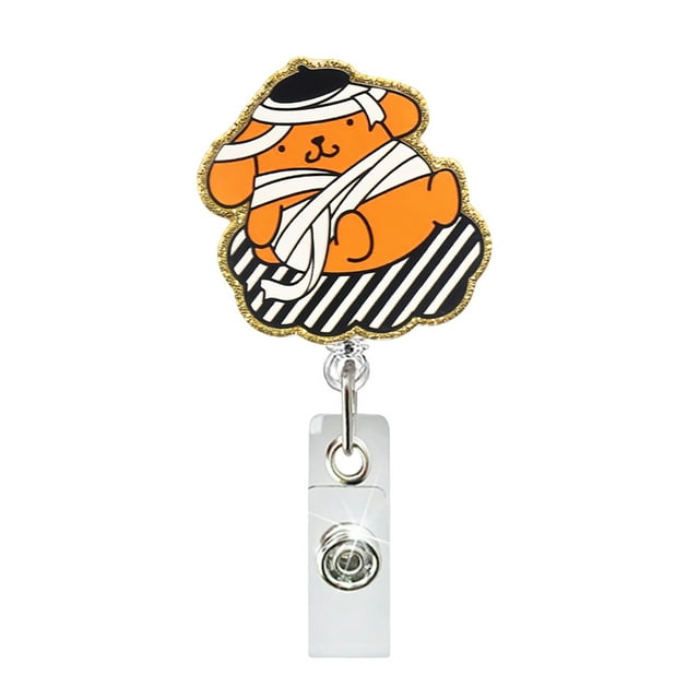 Ltdhehe Badge Drôle et Mignon avec Fermeture à Clip pour Médecins, Enseignants, Étudiants, Travailleurs, Etc. Motif de Dessin Animé, Badge de Travail pour Induction, Collation des Grades