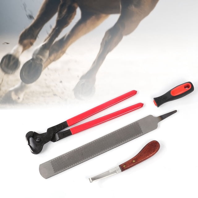 Pinza para pezuñas de caballo tijeras metálicas profesionales para recortar equinos ANGGREK Otros