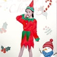 thumbnail image 2 of Disfraz de elfo de fiesta de Navidad, disfraz de cosplay para adultos, mujeres, hombres, niños, niñas-u, 2 of 3