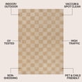 thumbnail image 3 of JONATHAN Y FXV200A-3 Mason Smart Jute Geometric Boho Checker Weave Natural/Beige 3 ft. x 5 ft. Indoor/Outdoor Area Rug, 3 of 9