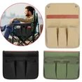 thumbnail image 5 of Camping Chair Armrest Storage Bag Side Pocket Pouch Bag Folding Chair Organizer for Outdoor Picnic Fishing Bag Camping Gear (green), 5 of 7
