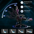 thumbnail image 5 of FULLWATT Video Gaming Chair Office Chair Ergonomic PC Computer Chair Reclining Racing Chair with High Back Swivel Executive Office Desk Chair with Extendable Footrest Adjustable Lumbar Pillow Puple, 5 of 10