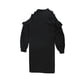 thumbnail image 2 of bar III Vestido recto con hombros descubiertos para mujer, negro, mediano, 2 of 2
