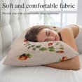 thumbnail image 5 of Ladybugs Eucalyptus Pillow Covers 12"x20", Spring Botanical Leaves Retro Soft Brushed Microfiber Breathable Throw Pillow Covers, Decorative Pillowcase with Zipper for Couch Sofa Bedroom Living Room, 5 of 9