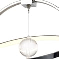 thumbnail image 5 of CWI Lighting Colette Contemporary Metal LED Chandelier in Chrome, 5 of 5