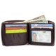 thumbnail image 3 of Cartera grande delgada con cremallera doble delgada para hom, 3 of 3