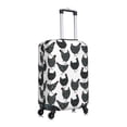 thumbnail image 3 of Haiem Retro Rooster Luggage Cover Printed Suitcase Covers for Luggage Elastic Washable Suitcase Protector Fits 18-32 Inch Luggage-Small, 3 of 9
