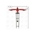 Red Carpet Studios Large Cardinal Rocker, Metal Garden Sculpture ...