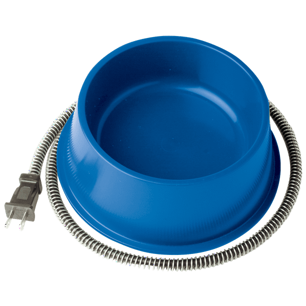 1 Qt Round Heated Pet Bowl