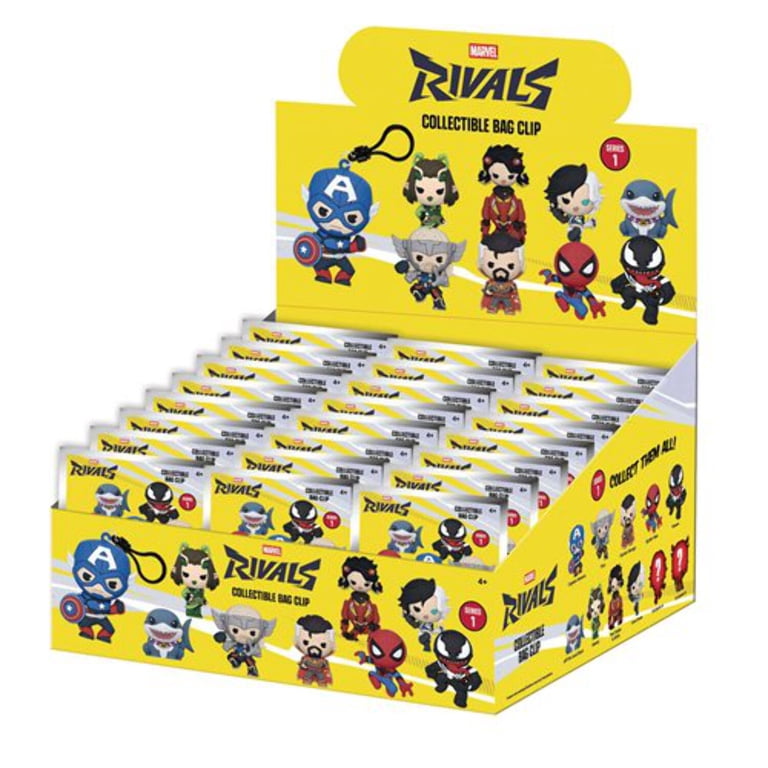 Monogram 3D Figural Foam Bag Clip Marvel Rivals Series 1 Mystery Monogram 3D Figural Foam Bag Clip Marvel Rivals Series 1 Mystery