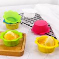 thumbnail image 3 of Coofit Muffin Cake Mold Silicone 5PCS DIY Flower Shaped Egg Tart Molds Pudding Mold, 3 of 10