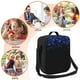 thumbnail image 5 of Disketp Black Blue Glitter Sparkles Bolsa Térmica Estampada para Almuerzo, Lonchera para Hombres y Mujeres Adultos, 5 of 7