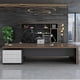 thumbnail image 1 of Bookshelf L Shaped Office Desk Storage Drawers Drawers Executive Computer Desks European European Mesa Escritorio Furnitures My Lux Decor Round, 1 of 6