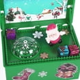 thumbnail image 4 of Moyic Caja de música de estilo navideño hermosa caja de música LED de decoración creativa de Papá Noel de plástico para regalos de fiesta 2021 Kits de decoración para fiestas Verde Moyic HA008827-02B, 4 of 6
