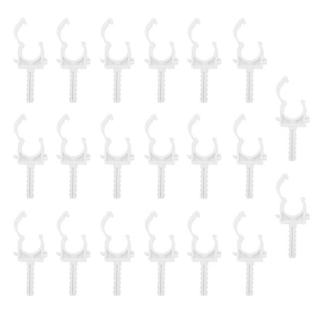 unbranded 20Ud De Fijación Para Mangueras De Agua White Compacto Con Excelente Resistencia Ppr