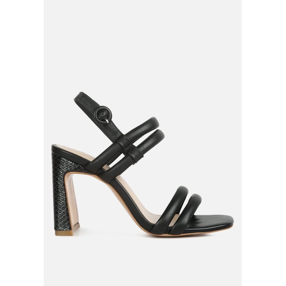Avianna Slim Block Heel Sandal