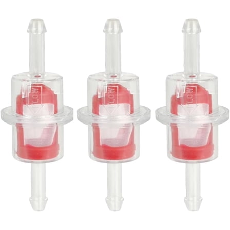 XYZIL 1/4” 5/16" 0109-579 414119400 In-line Gas Fuel Filter Cleaner Compatible with Polaris 440 500 EFI 600 650 Classic 700 550 Pro RMK 800 RMK 600 700 XC 600 for Kawasaki Jet Ski 0510-335 0470-988