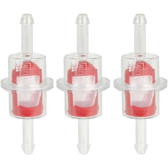 XYZIL 1/4” 5/16" 0109-579 414119400 In-line Gas Fuel Filter Cleaner Compatible with Polaris 440 500 EFI 600 650 Classic 700 550 Pro RMK 800 RMK 600 700 XC 600 for Kawasaki Jet Ski 0510-335 0470-988