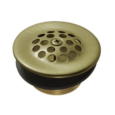 

Kingston Brass DTL203 Tub Drain Strainer and Grid Antique Brass