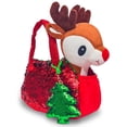 thumbnail image 1 of Set de peluche para mascotas Little Jupiter Reindeer con monedero para 4 a 7 años, 1 of 6
