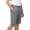 Grey, variant on Kids Sport Shorts Casual Olive Green Soft Breathable Lightweight Stretchy Children Bottoms Size 5-6 Y