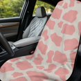 thumbnail image 6 of ZUXONGSY Car Seat Cover Towel Cow Pink Print Towel Bucket Seat Covers Wear-Resistan Auto Front seat Protector Gift for Car Outdoor Sport Activities, 6 of 8