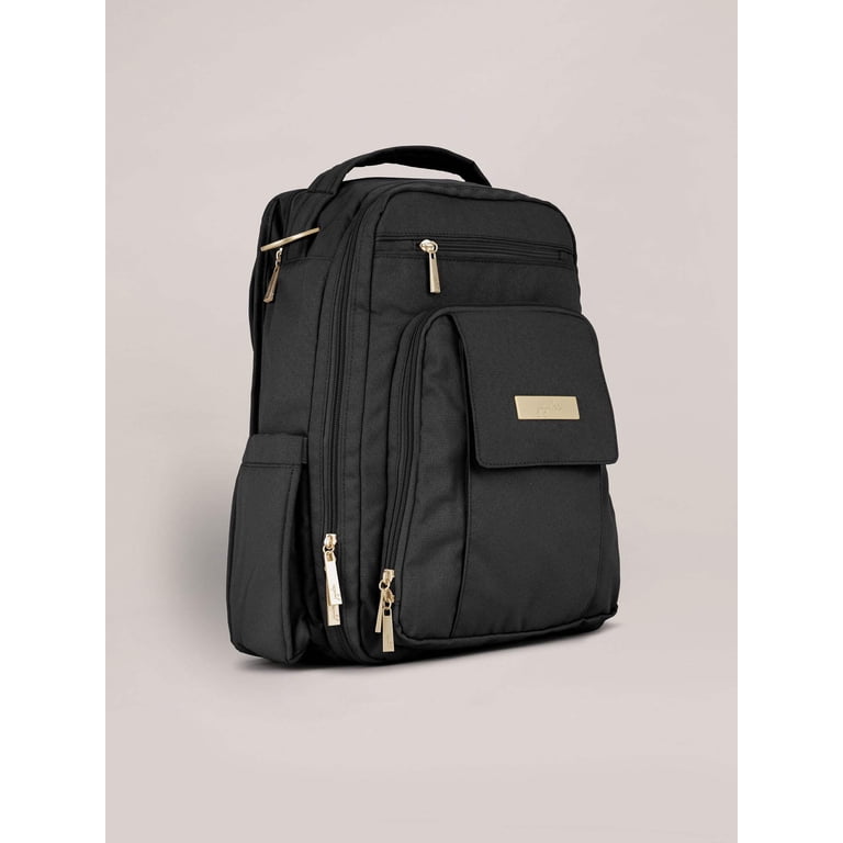 JuJuBe Be Right Back Diaper Laptop Backpack - Black  display picture 2