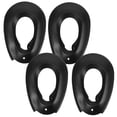 thumbnail image 4 of Raindrops 6 Pairs of Hair Dye Ear Cover Hairstyling Protective Earmuff (Black), 4 of 8