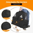 thumbnail image 2 of BestPet 3-in-1 Premium Dog/Cat Stroller, Detachable Carrier, Cup Holder, Black, 4 Wheels, 2 of 7