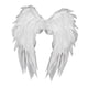 thumbnail image 5 of Ala de ángel con tirantes, alas emplumadas para usar en juegos de rol navideños. Blanco, 5 of 9