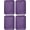 Purple, variant on Replacement Lid for Pyrex Plastic Red Cover 11 Cup Bowl Dish Rectangle 7212-PC (1-Pack)