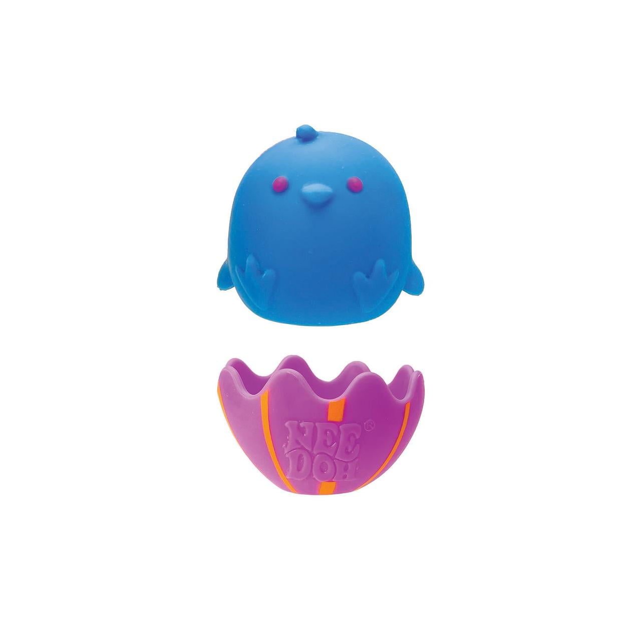 Schylling Needoh ChickaDeeDoos, Squishy Chick with Removeable Shell, Novelty Toy, Children Ages 3+  (图3)