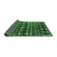 thumbnail image 2 of Ahgly Company Indoor Rectangle Abstract Emerald Green Modern Area Rugs, 7' x 9', 2 of 4