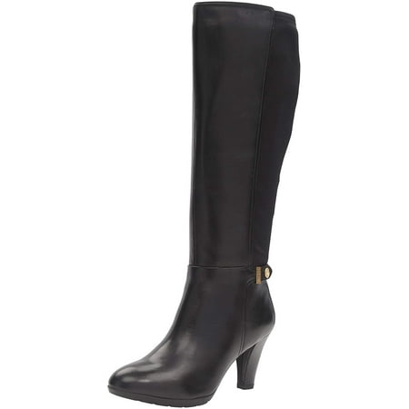 

Anne Klein Women s Delray Leather Riding Boot