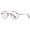 Satin Gunmetal, variant on Shinola Demo Round Unisex Eyeglasses SH21001 717 49